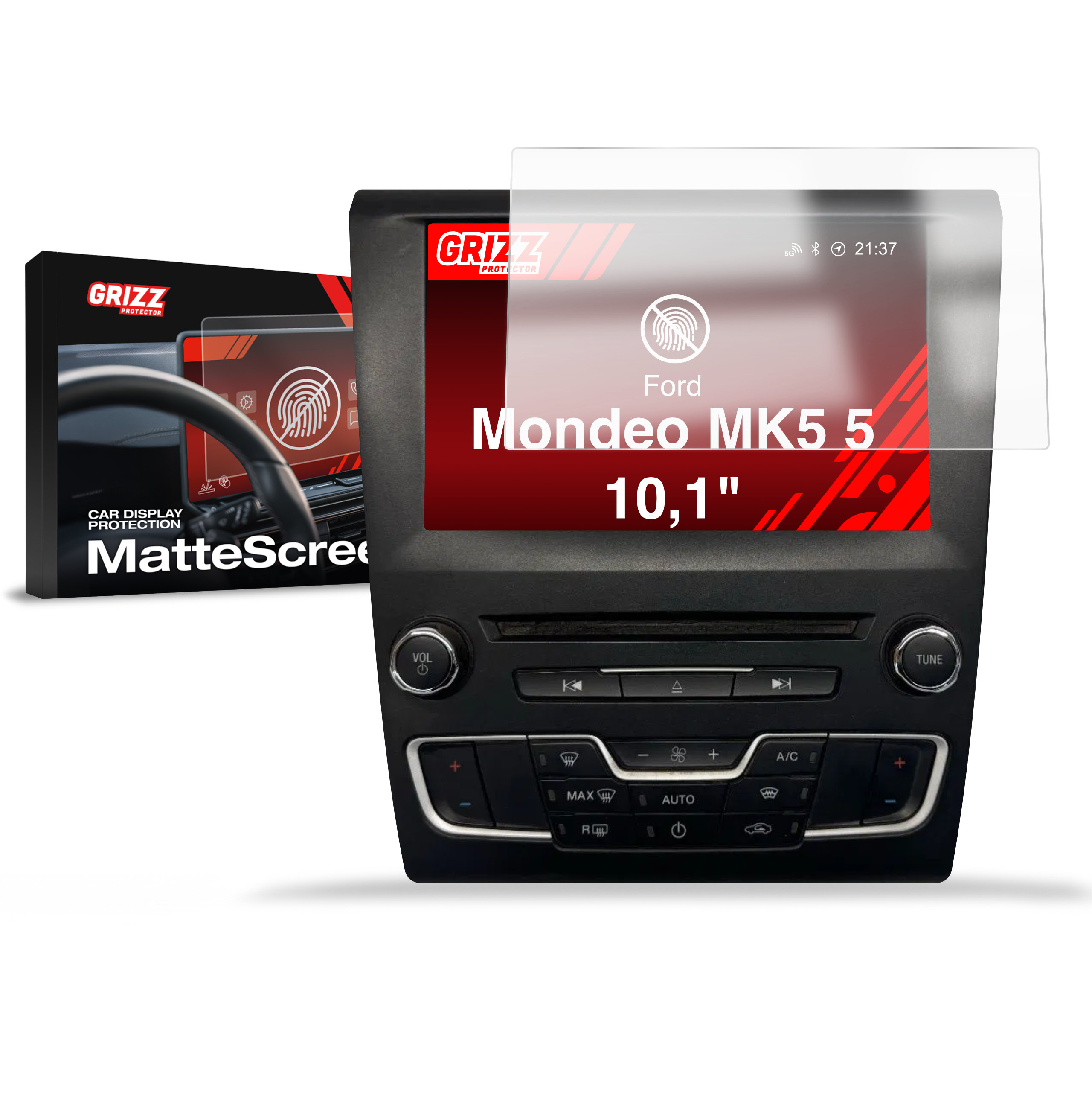 Folia antyodciskowa Grizz do Ford Mondeo MK5 5 10,1" (2014-2022)