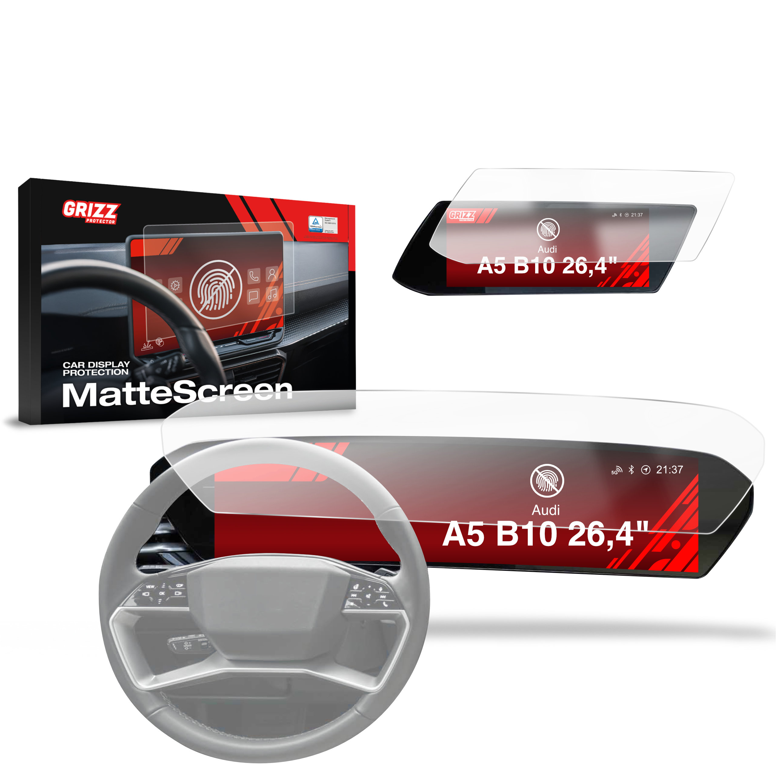 Folia antyodciskowa 2w1 Grizz do Audi A5 B10 (2025-2026)