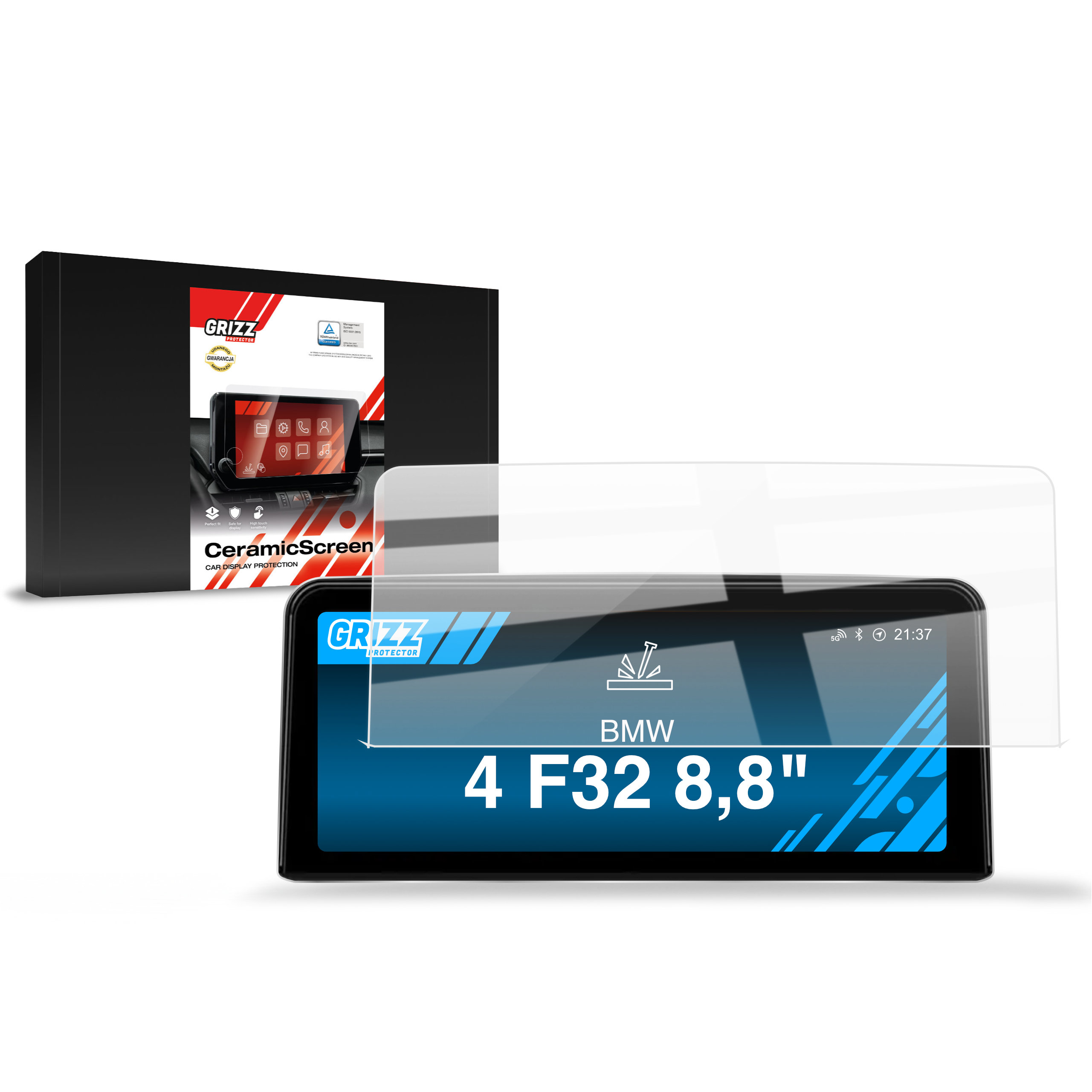 Folia ceramiczna Grizz do BMW 4 F32 8,8" (2013-2020)