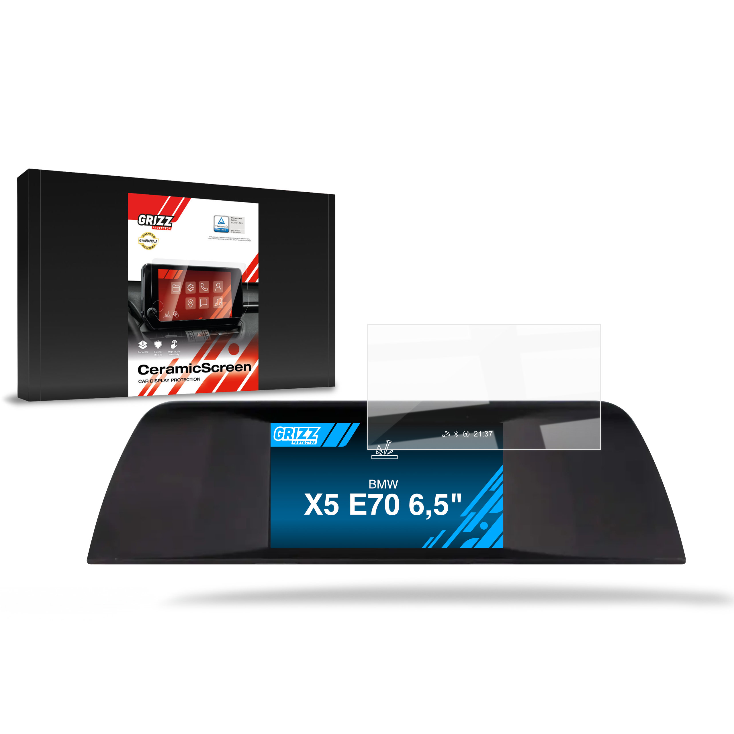 Folia ceramiczna Grizz do BMW X5 E70 6,5" (2007-2010)