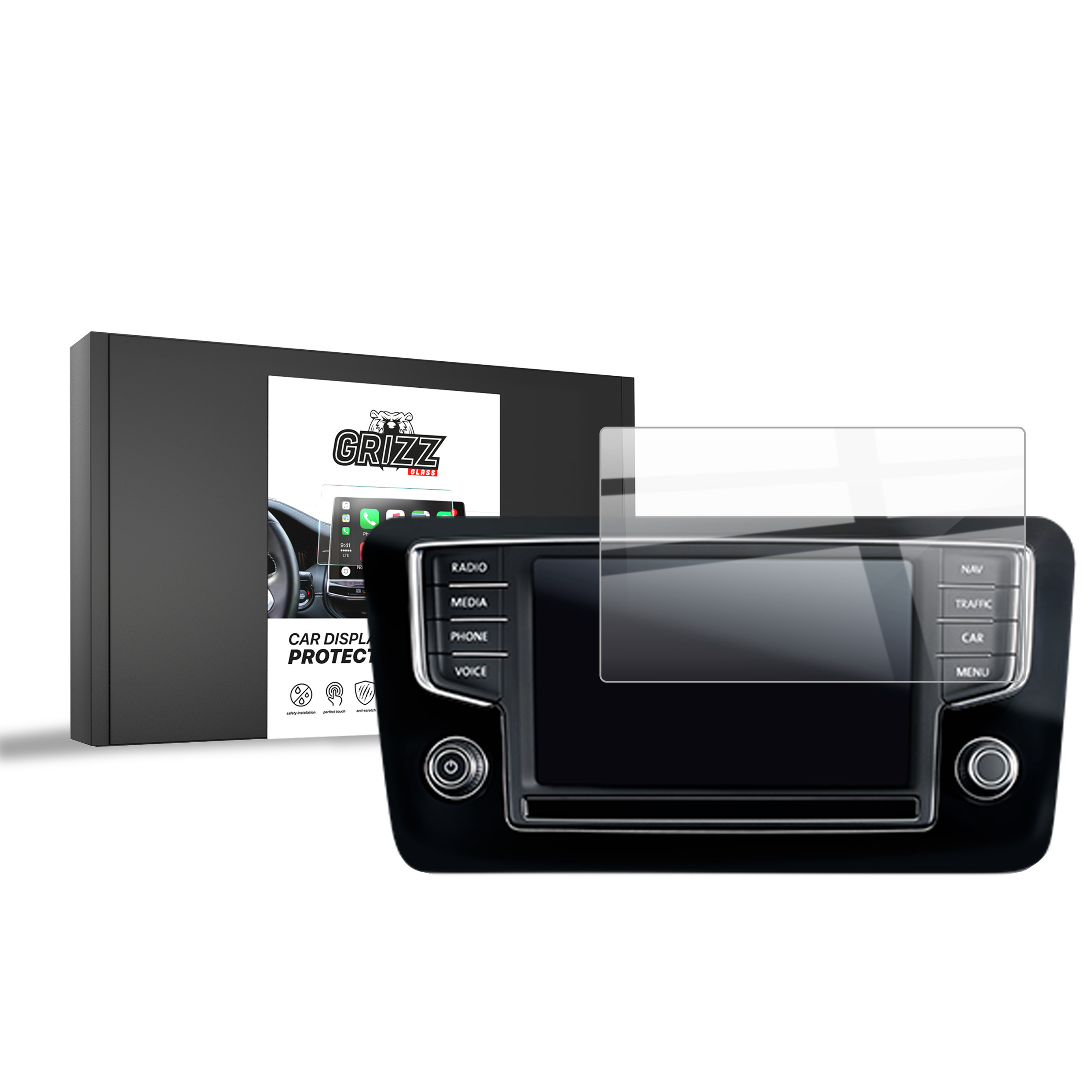 Folia ceramiczna Grizz do Volkswagen VW Tiguan 2 Discover Media (2017-2019)