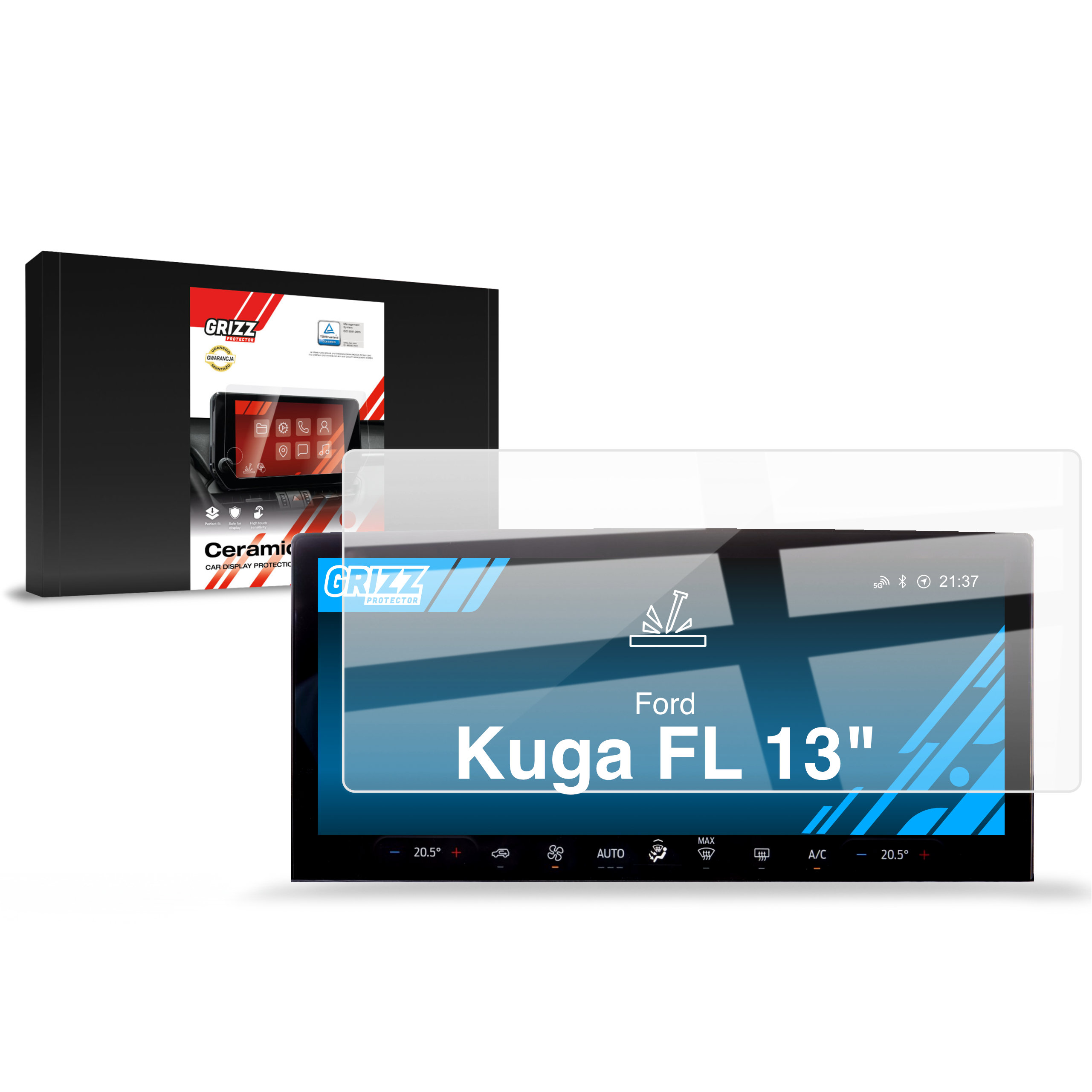 Folia ceramiczna Grizz do Ford Kuga FL 13" (2024-2026)