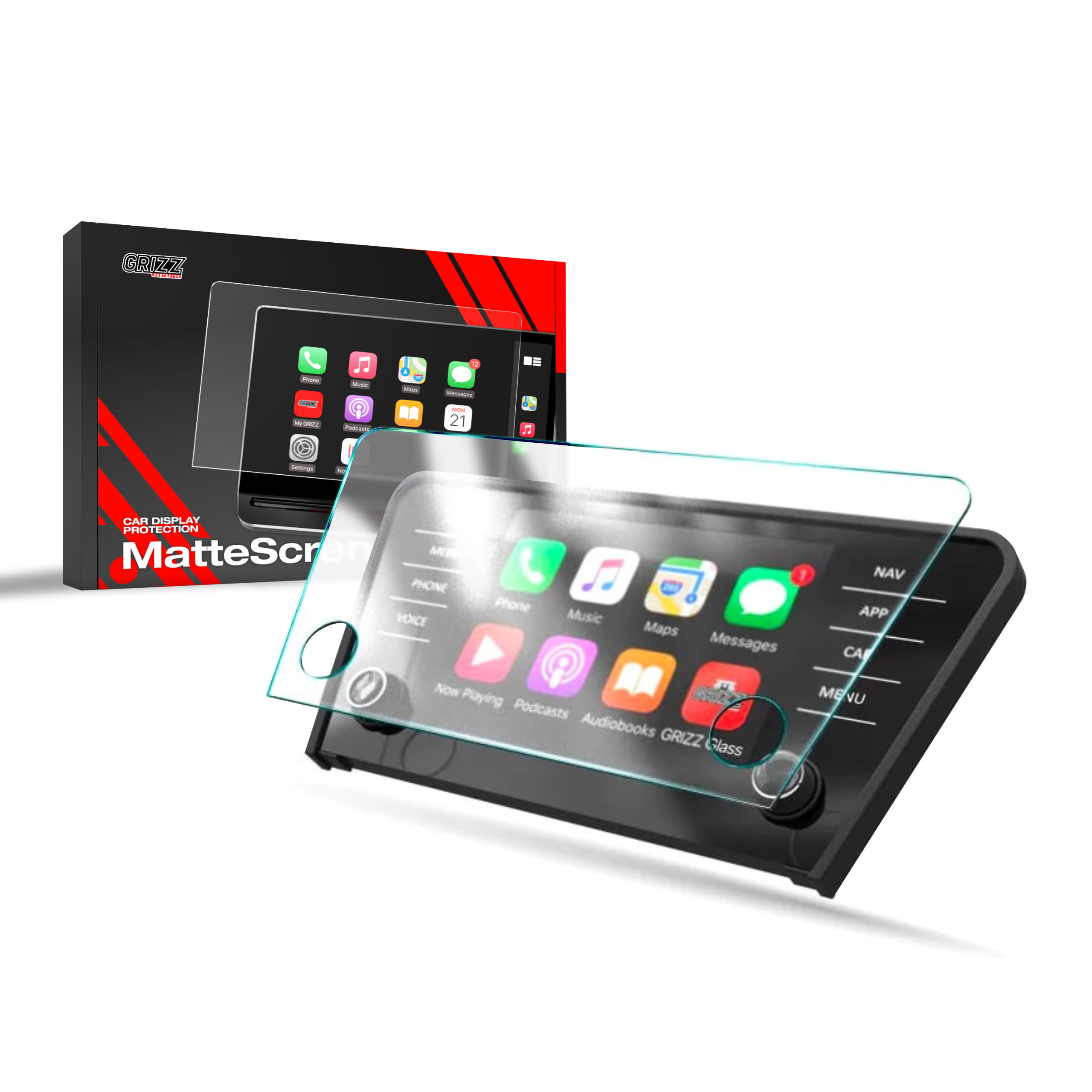 2-PAK Folia antyodciskowa Grizz do Skoda Octavia 3 8" Bolero (2017-2020)