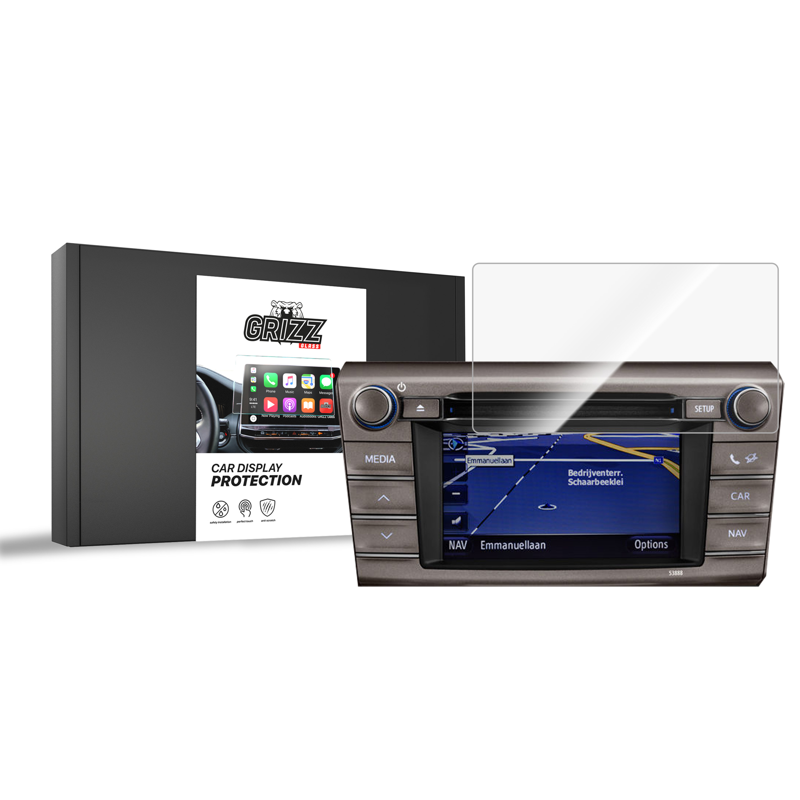 Folia ceramiczna Grizz do Toyota RAV4 4 (2013-2018) 150 x 90