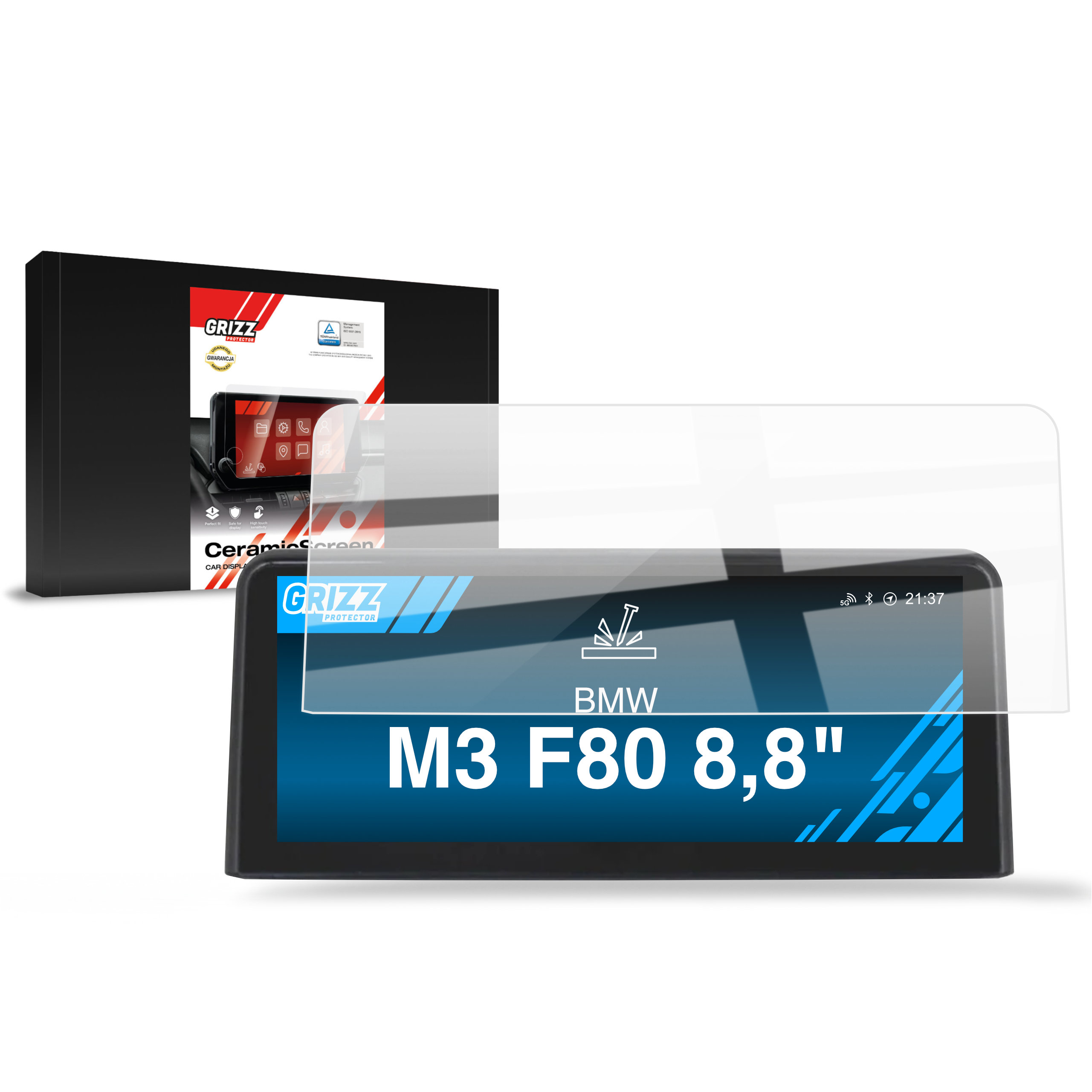 Folia ceramiczna Grizz do BMW M3 F80 8,8" (2014-2018)