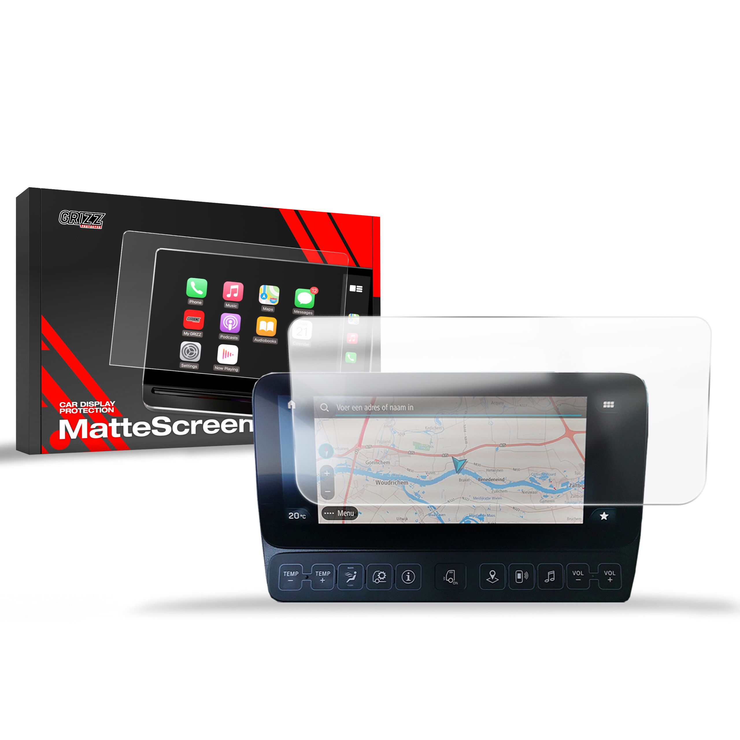 Folia antyodciskowa Grizz do Mercedes Actros (2018-2024)